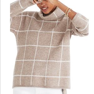 Madewell Windowpane Sweater